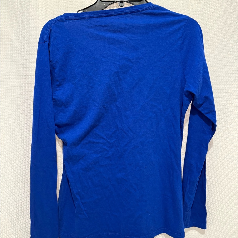 Fanatics Blue SMU Mustangs Long Sleeve Tee - Picture 3 of 3